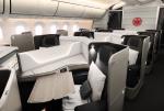 Passenger seats in Air Canada Signature Class cabin